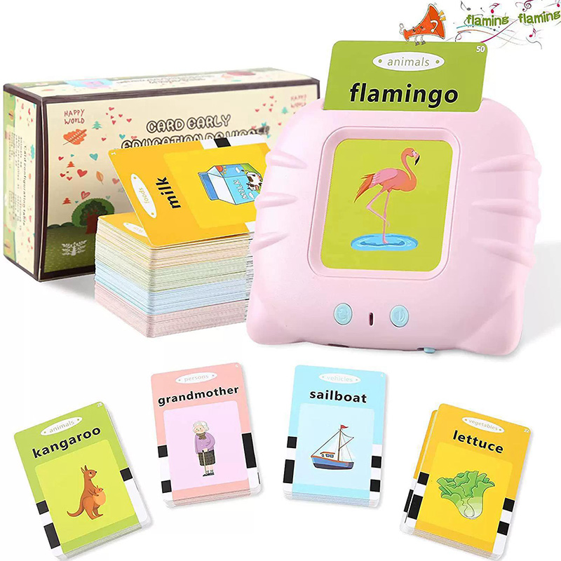 Learning card machine (language can be customized)