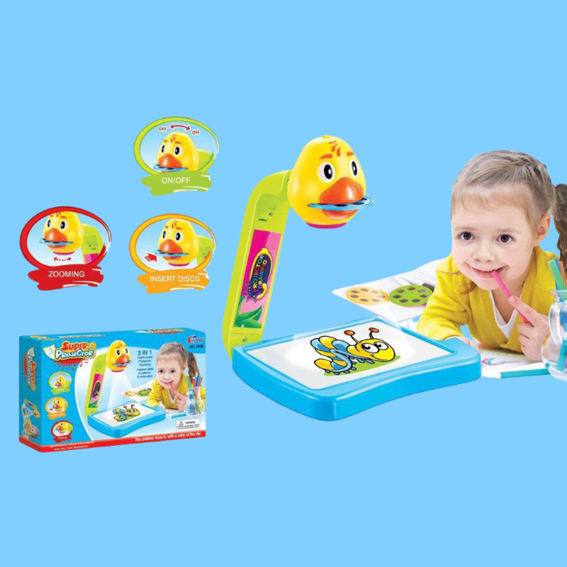 Three-in-one projection drawing machine-Educational toys
